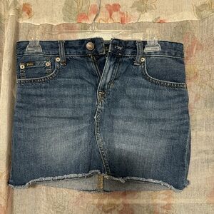 Vintage Ralph Lauren Polo Denim Mini Skirt